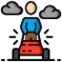 lawn care service service box image icon