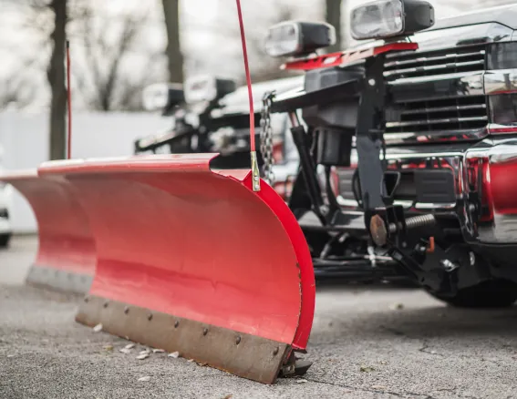 Commercial Snow Plowing image